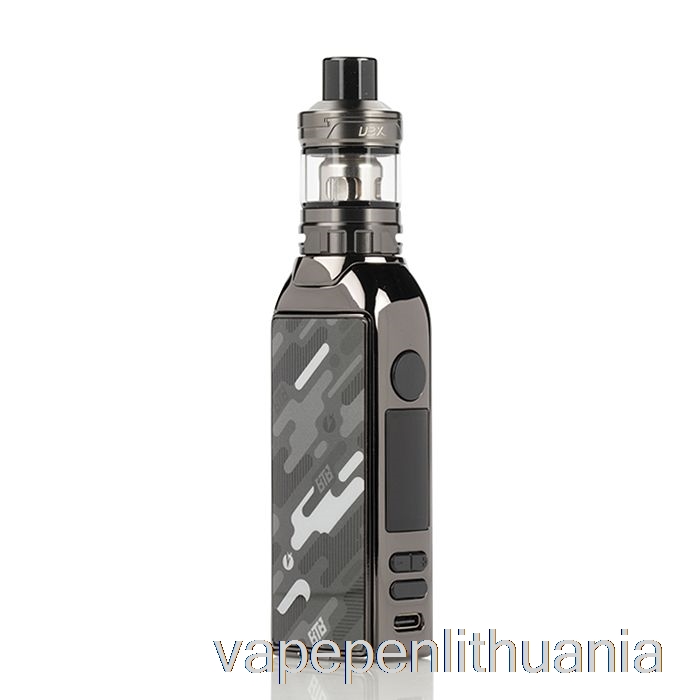 Pamestas Vape Btb 100w Starteris Gunmetal Camo Vape Skystis